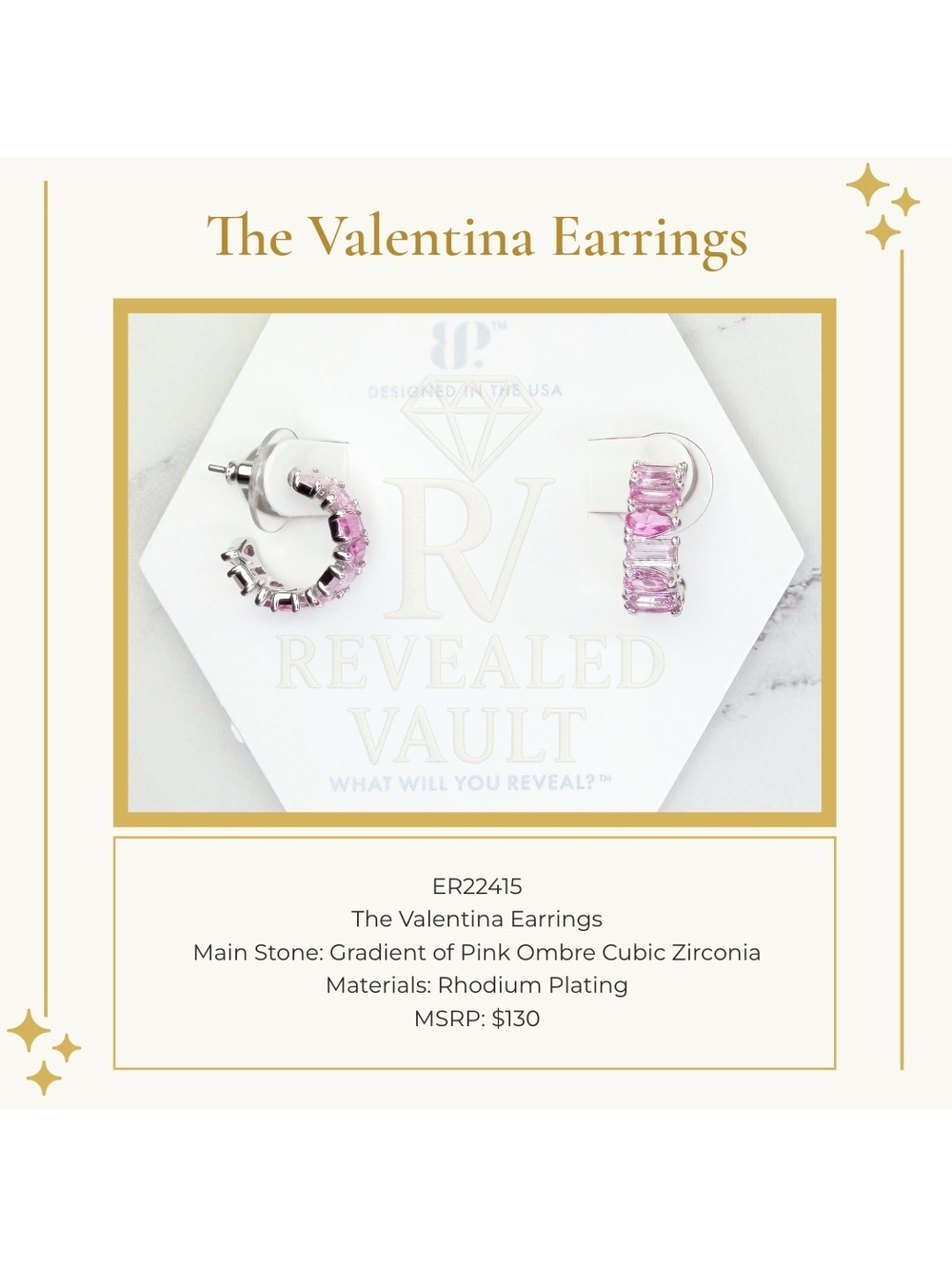 The Valentina Earrings - OG